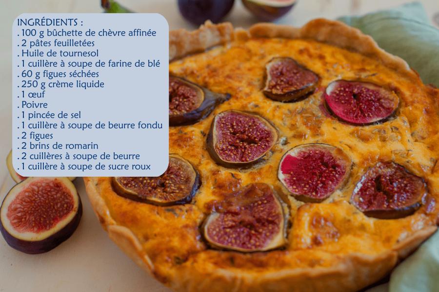 Quiche aux figues