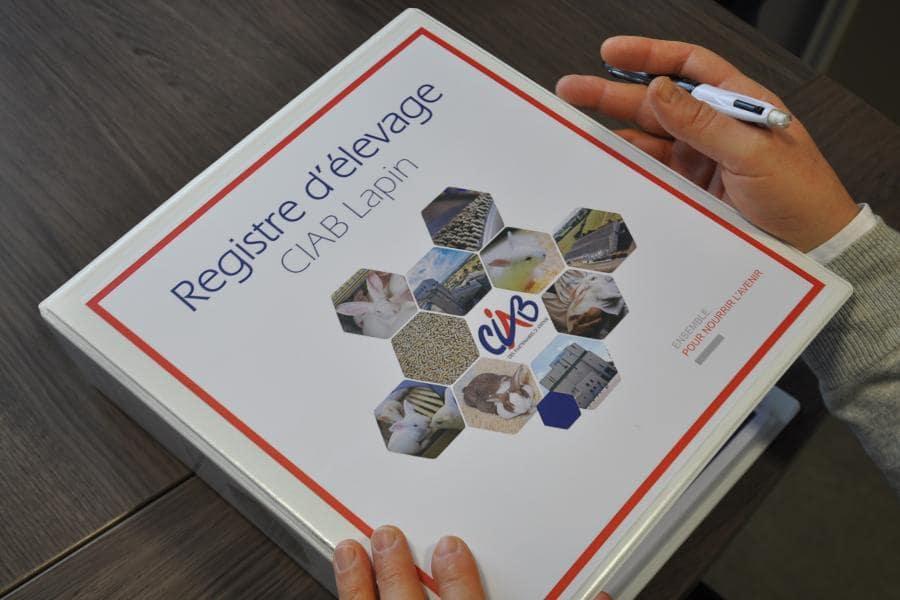 Classeur registre d'élevage CIAB LAPIN