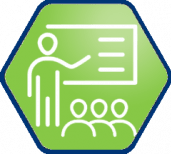 Formations des salariés Illustration verte qui montre l'importance d'Arrivé Bellanné pour la formation des collaborateurs